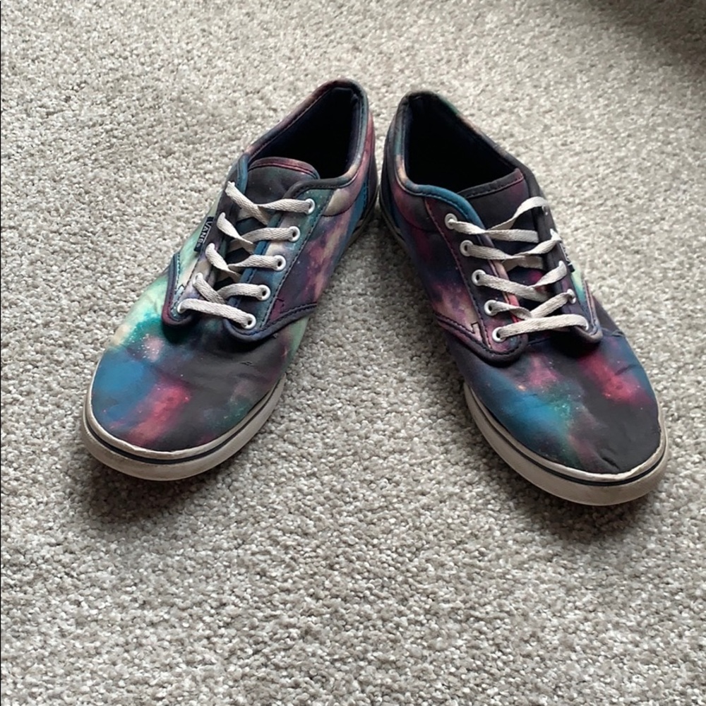 Galaxy print Vans